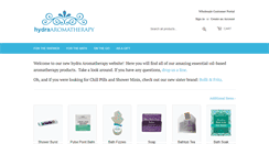 Desktop Screenshot of hydraaromatherapy.com
